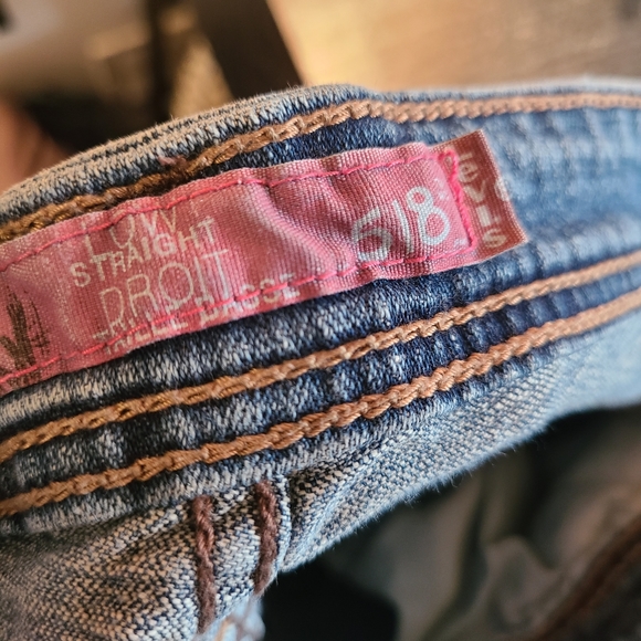 Levis 518 low straight leg jeans size 28/31 - Picture 4 of 5